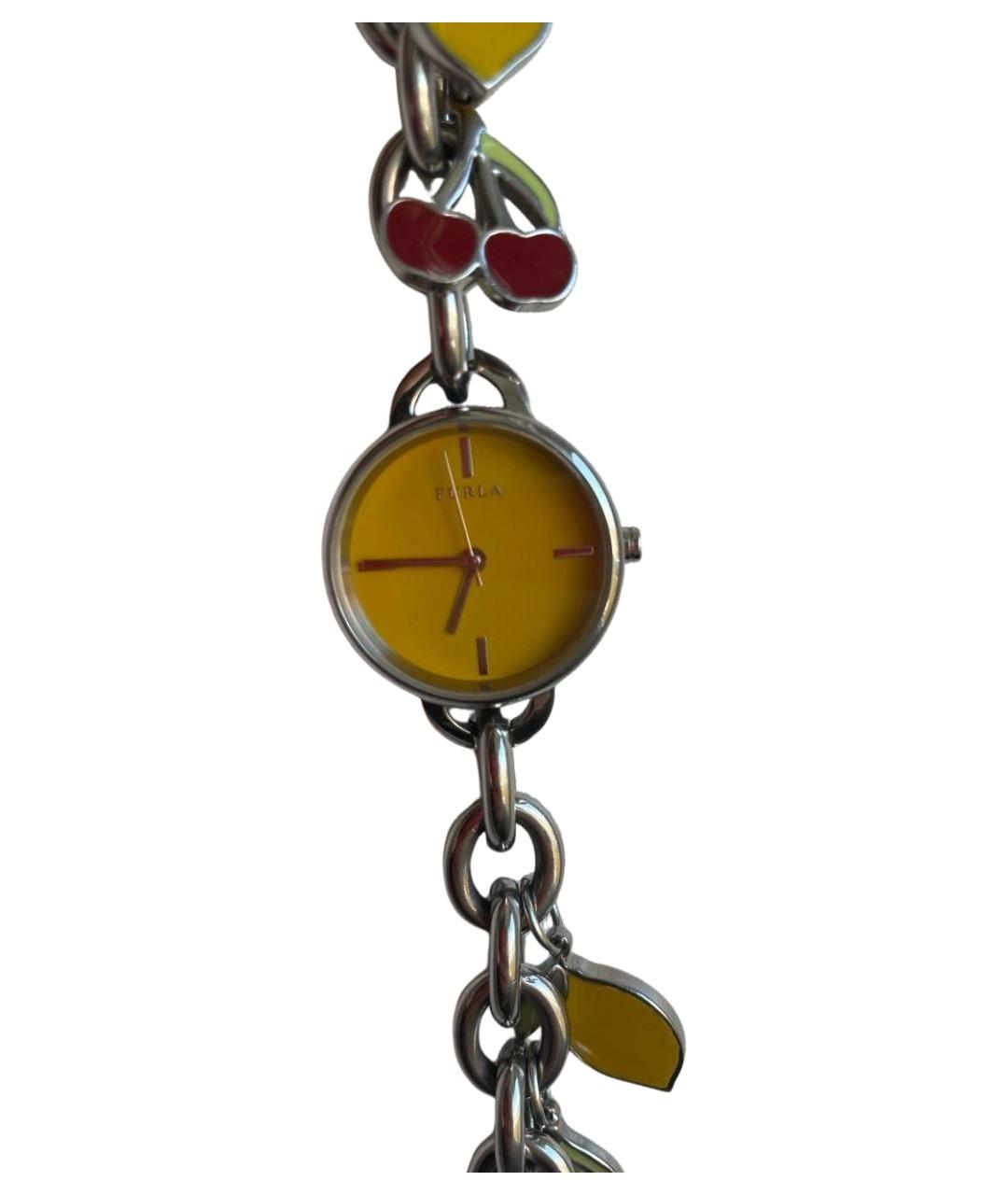 FURLA Желтые часы, фото 1