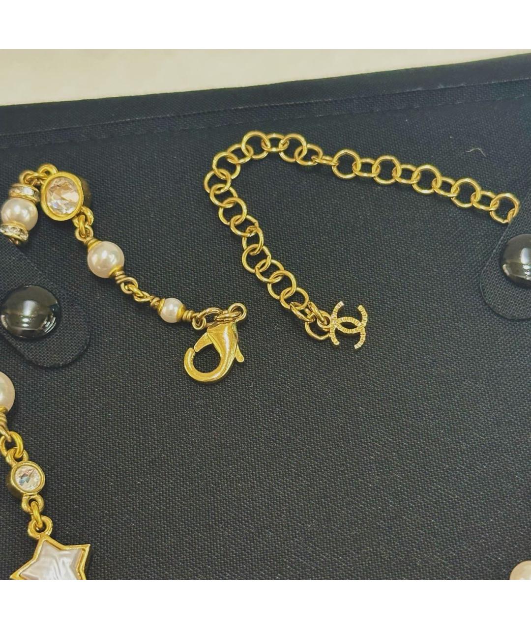 CHANEL Белое колье, фото 7