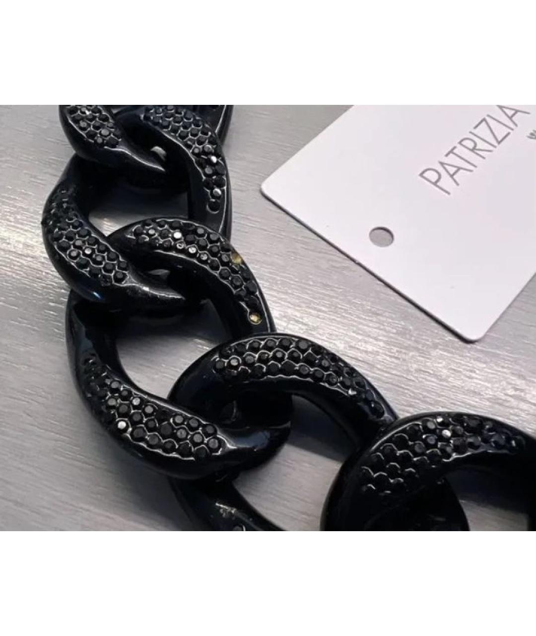 PATRIZIA PEPE Черное колье, фото 3