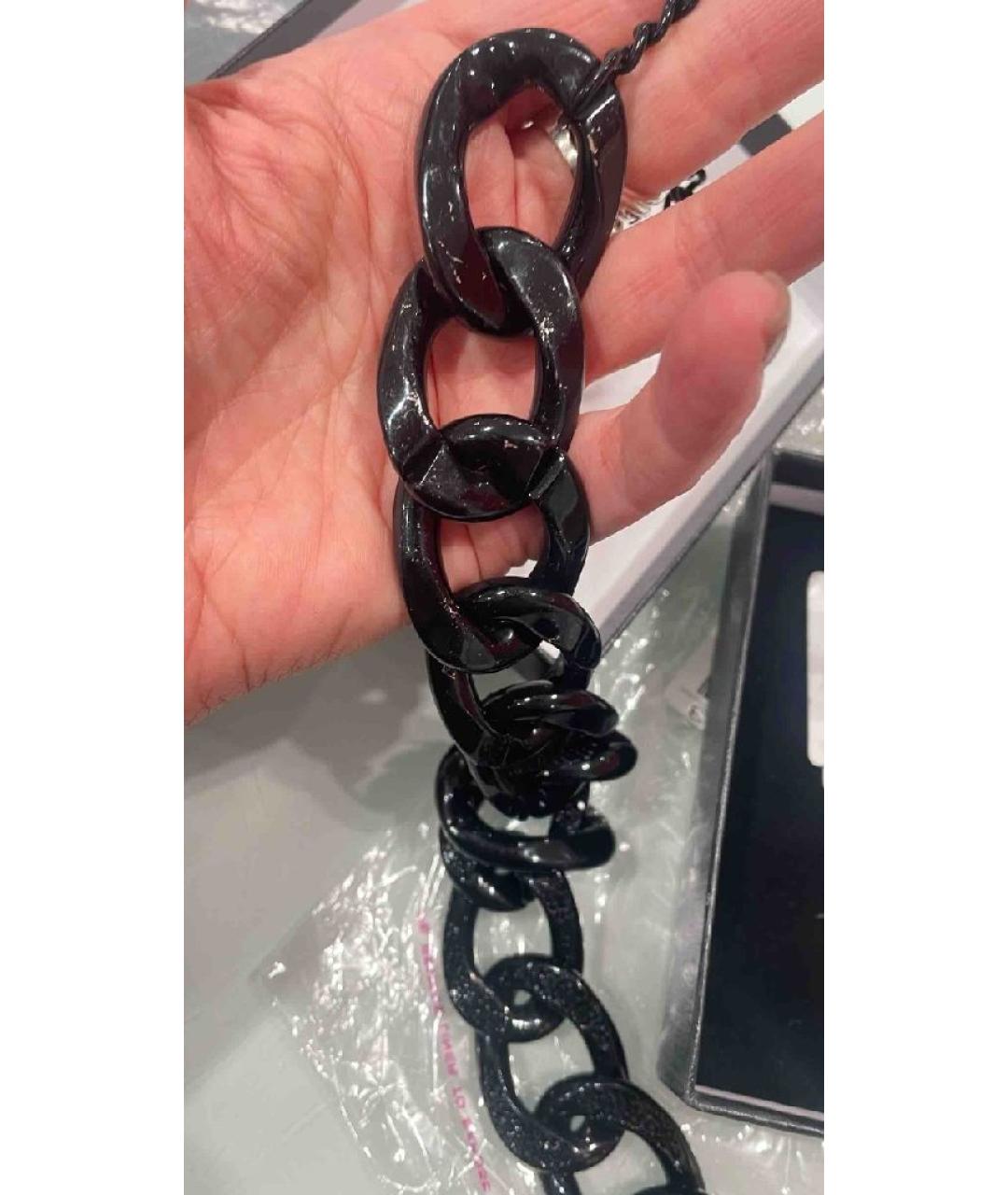 PATRIZIA PEPE Черное колье, фото 5