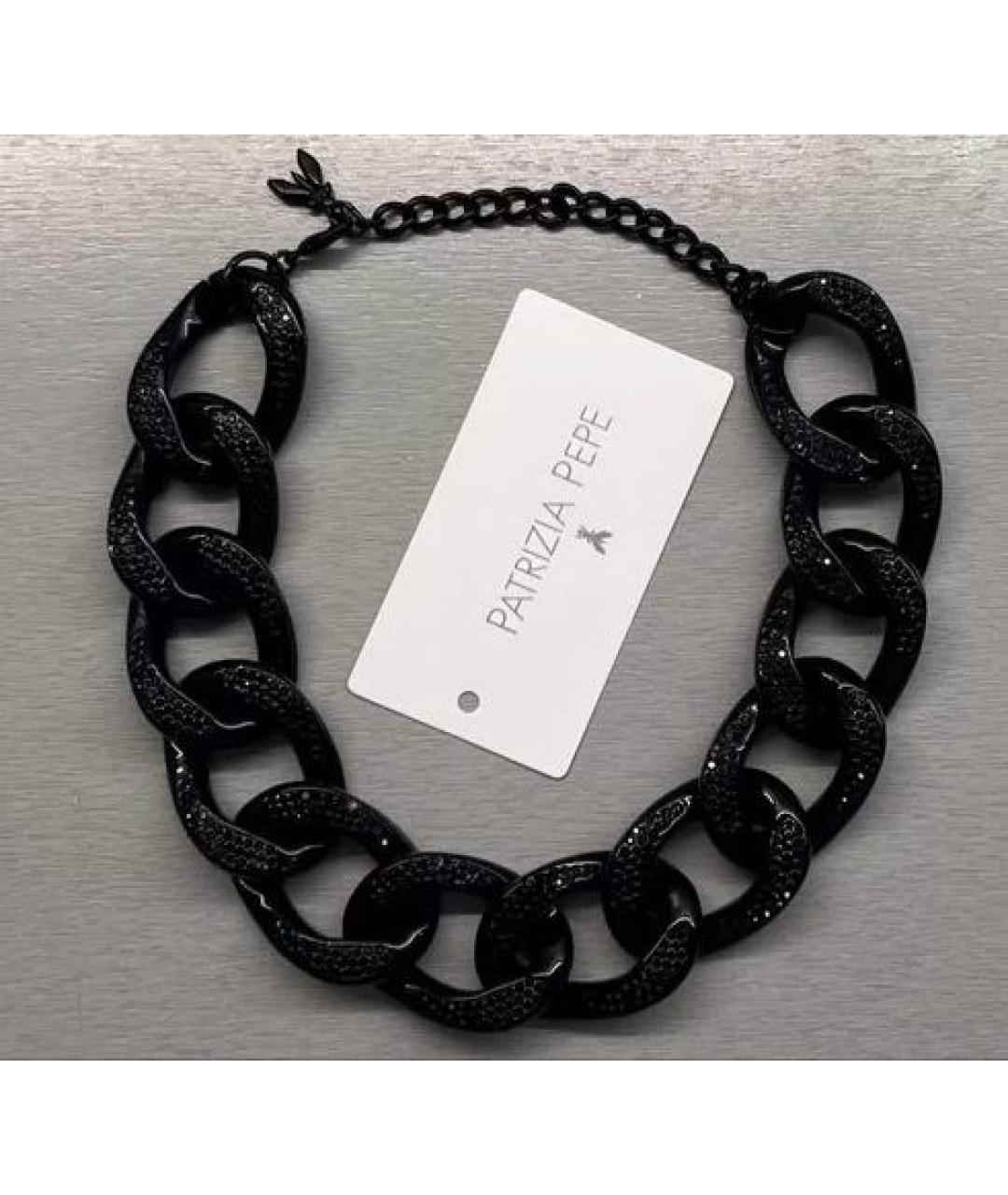 PATRIZIA PEPE Черное колье, фото 4