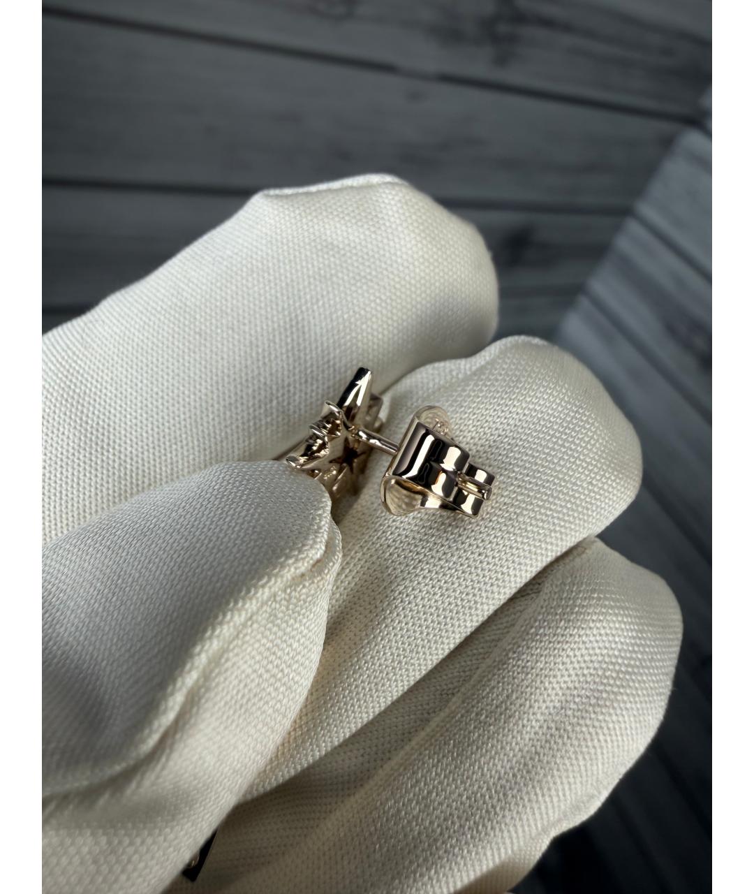 H.STERN Серебряные серьги из желтого золота, фото 4