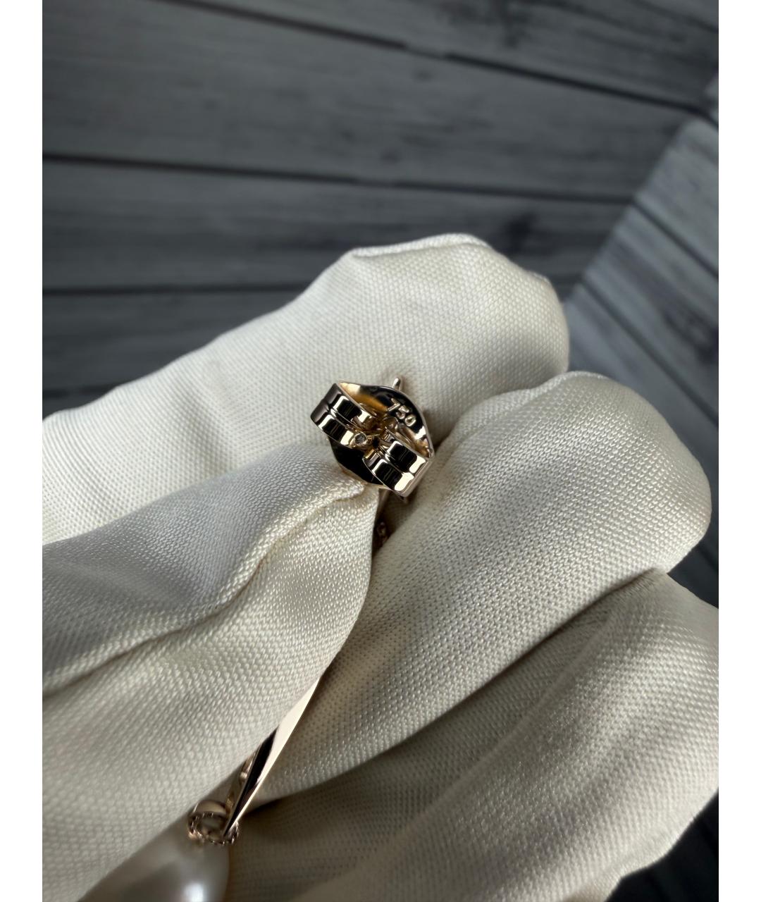 H.STERN Серебряные серьги из желтого золота, фото 3