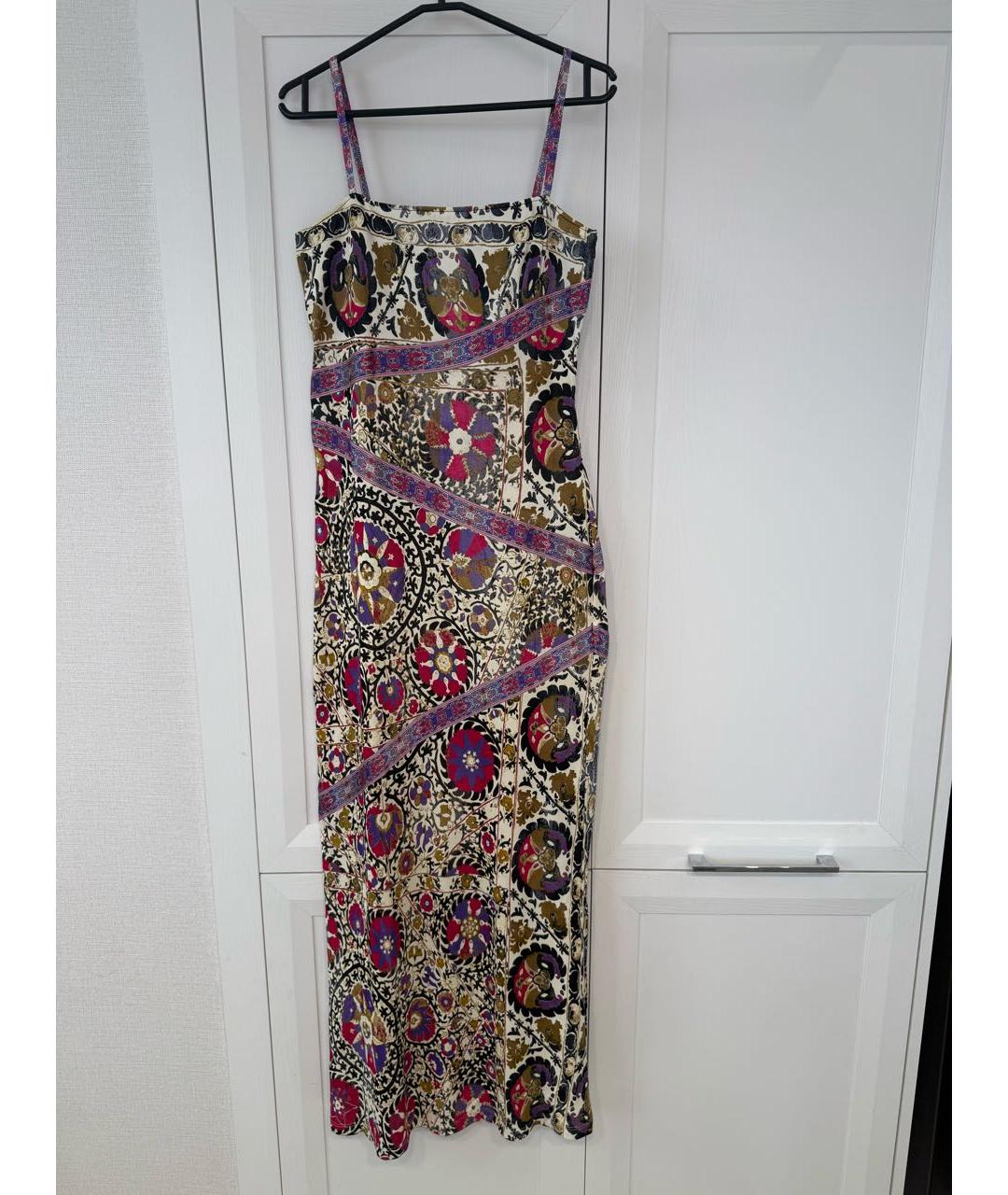 CAVALLI CLASS Фиолетовое вискозное коктейльное платье, фото 8