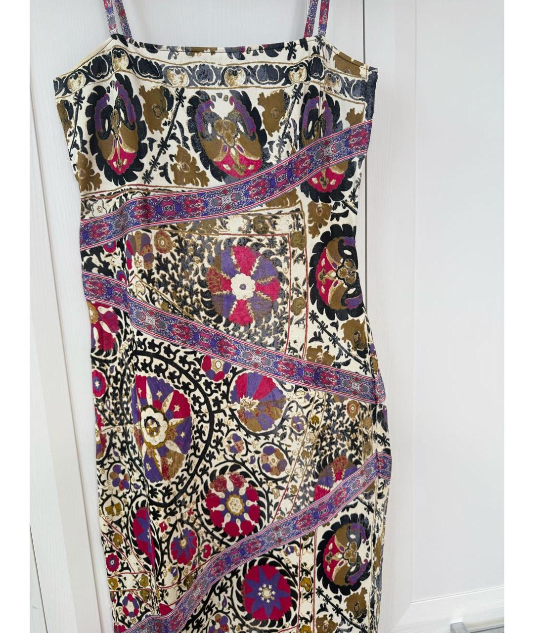 CAVALLI CLASS Фиолетовое вискозное коктейльное платье, фото 2