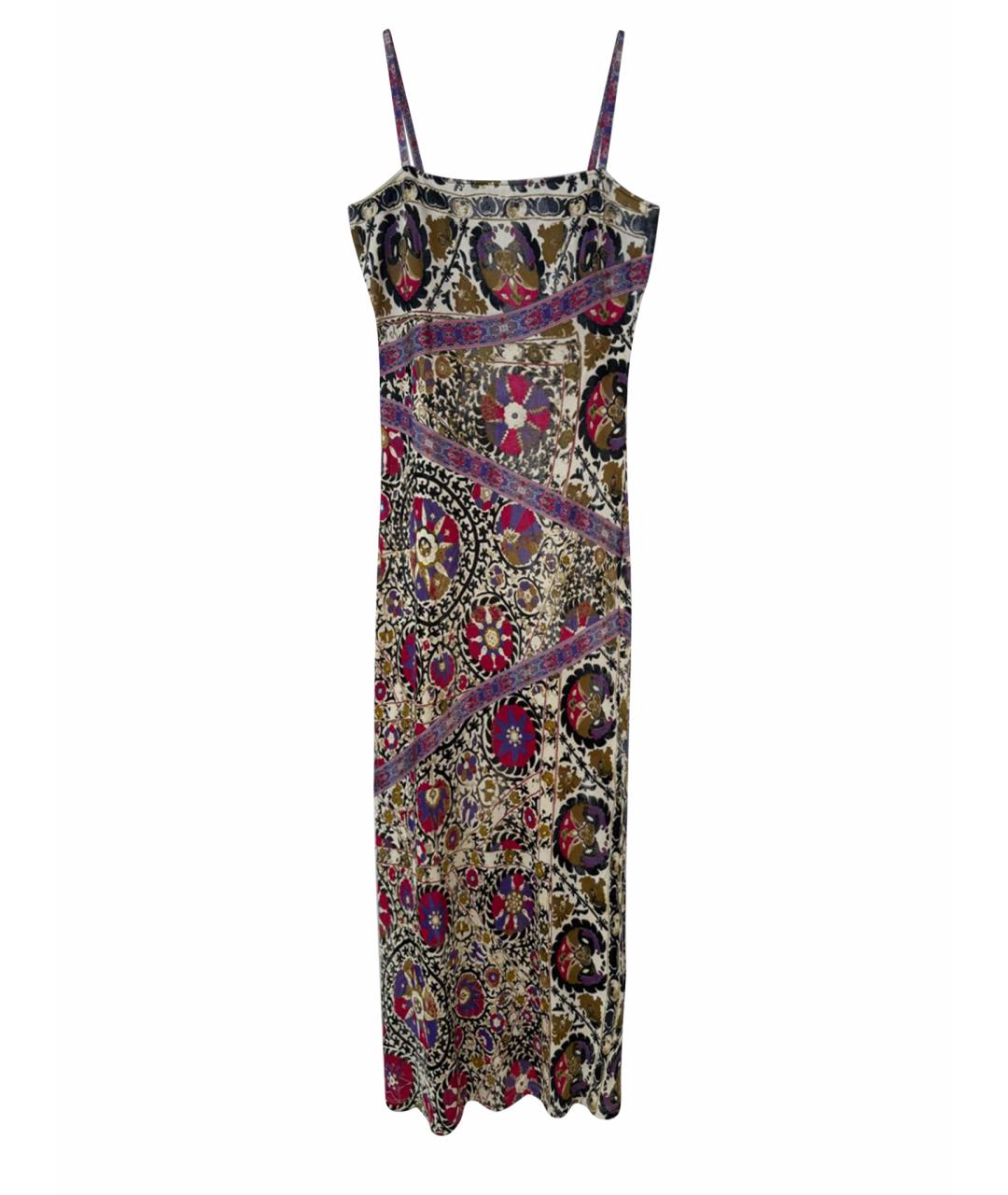 CAVALLI CLASS Фиолетовое вискозное коктейльное платье, фото 1