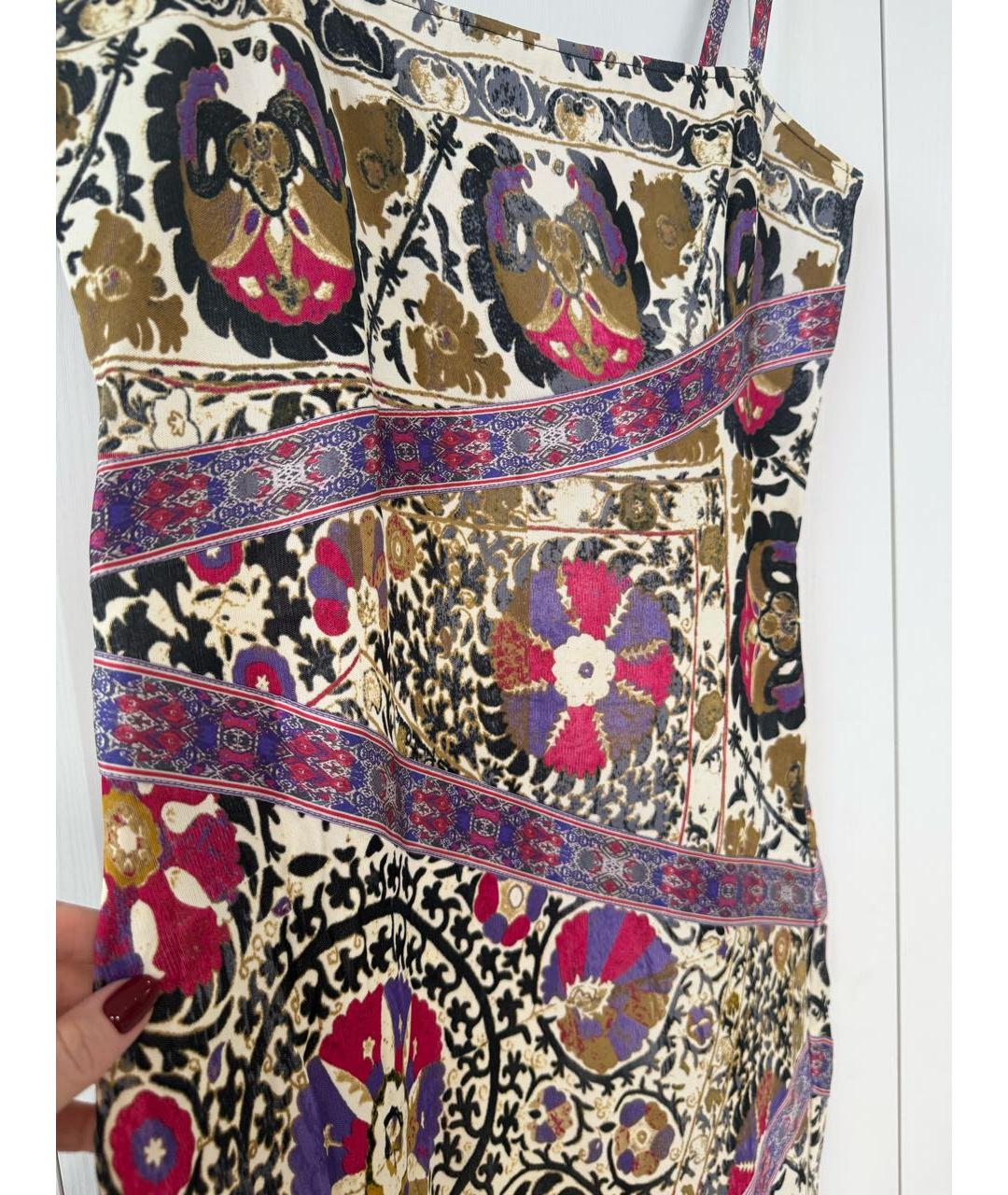 CAVALLI CLASS Фиолетовое вискозное коктейльное платье, фото 5