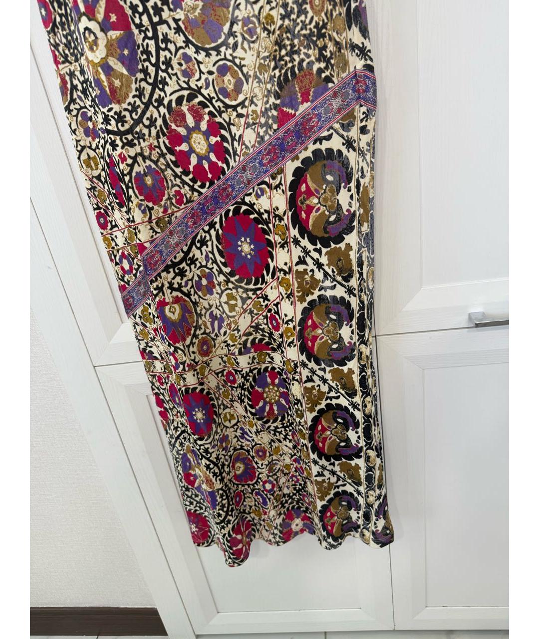 CAVALLI CLASS Фиолетовое вискозное коктейльное платье, фото 3