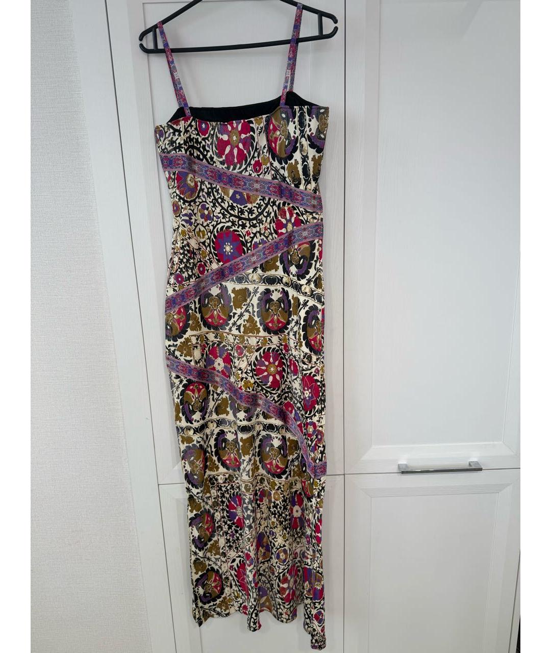 CAVALLI CLASS Фиолетовое вискозное коктейльное платье, фото 4