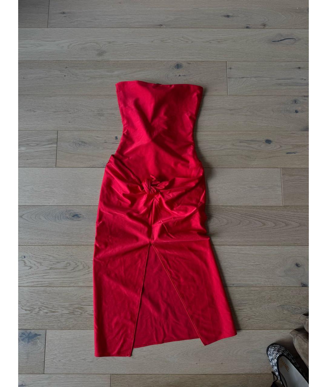 COPERNI Красное полиамидовое вечернее платье, фото 2