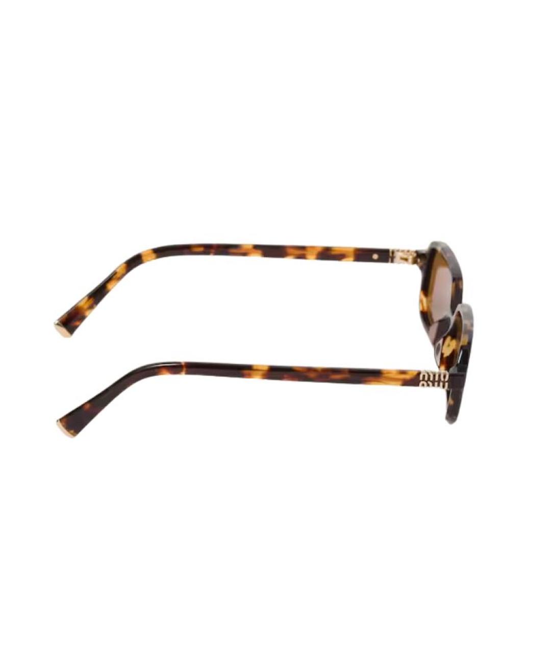 MIU MIU Мульти пластиковые солнцезащитные очки, фото 3