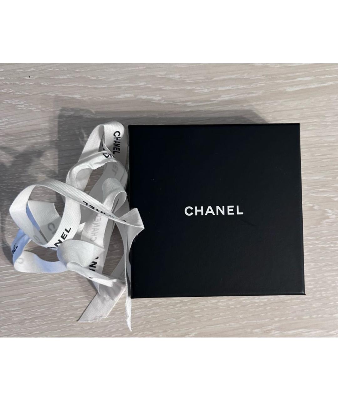 CHANEL Золотой металлический браслет, фото 7