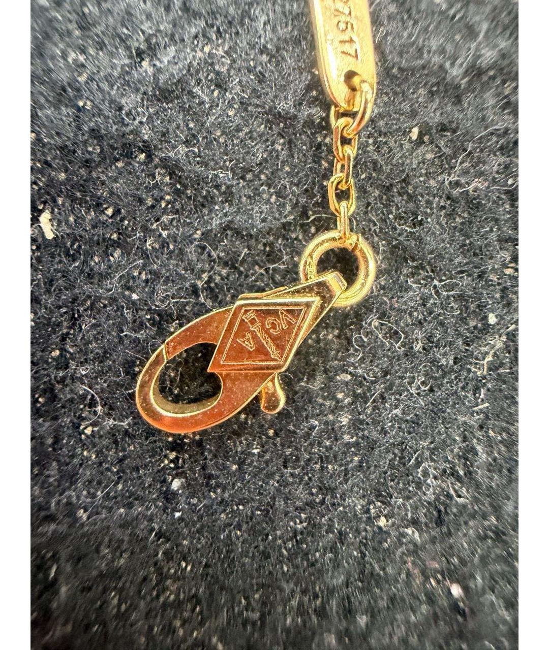 VAN CLEEF & ARPELS Красный браслет из желтого золота, фото 8