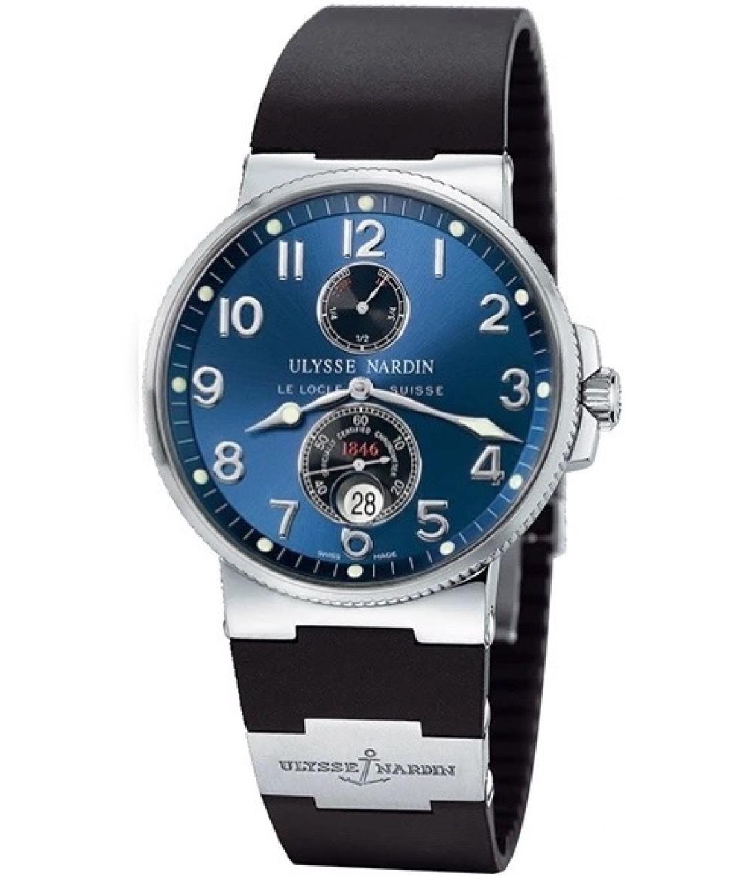 Ulysse Nardin Темно-синие часы, фото 1