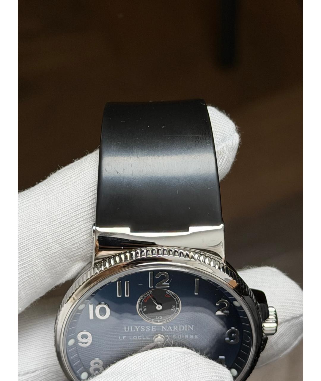 Ulysse Nardin Темно-синие часы, фото 4