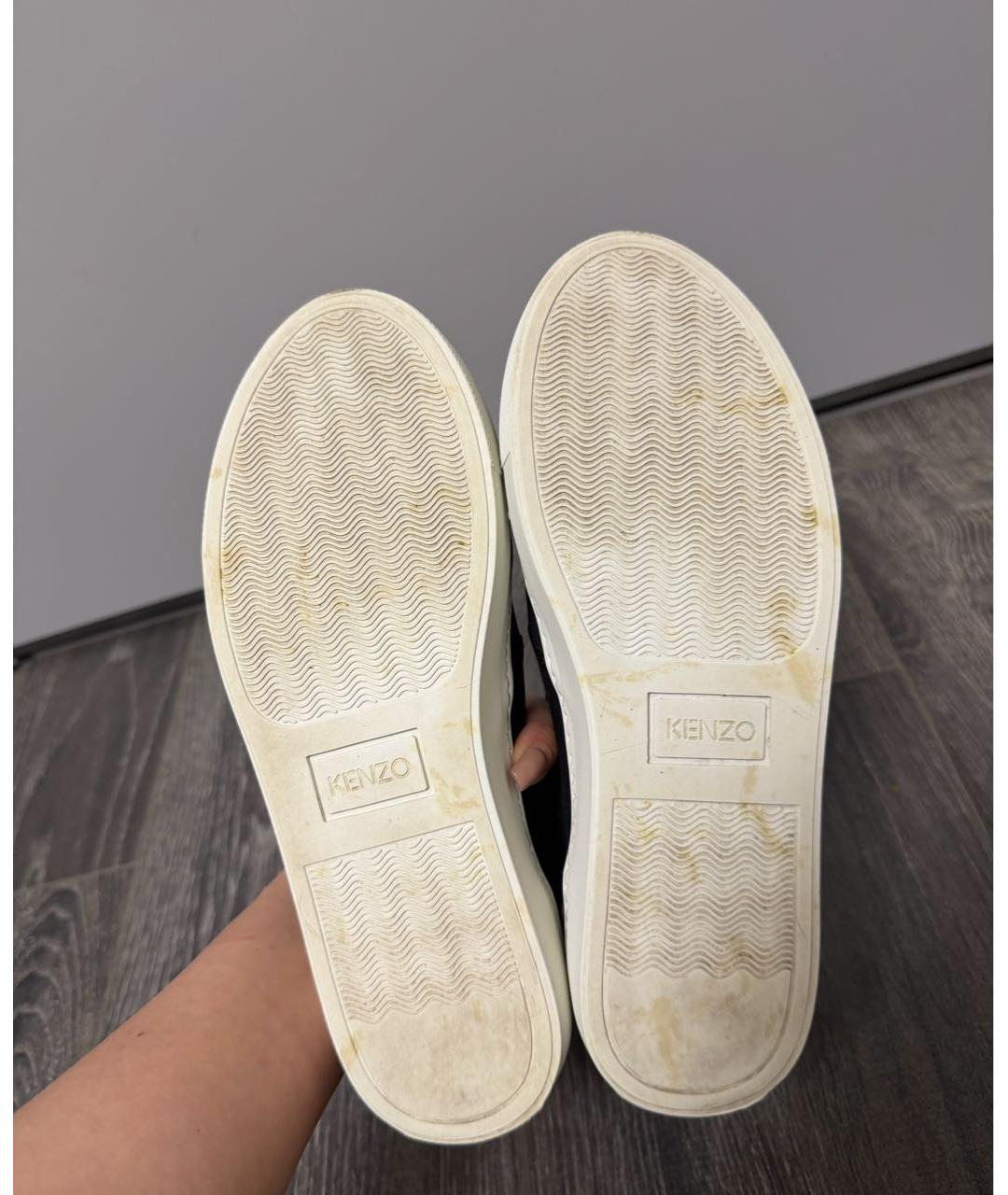 KENZO Черные текстильные эспадрильи, фото 6