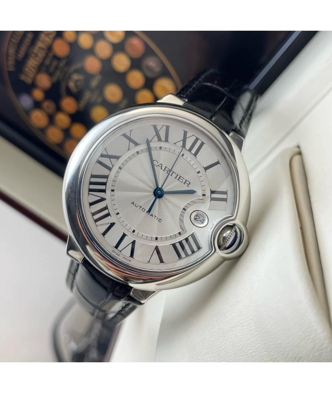 CARTIER Серебряные металлические часы, фото 7