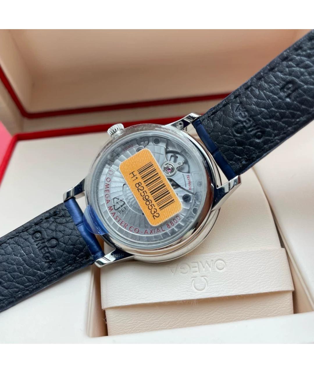 OMEGA Серебряные металлические часы, фото 2