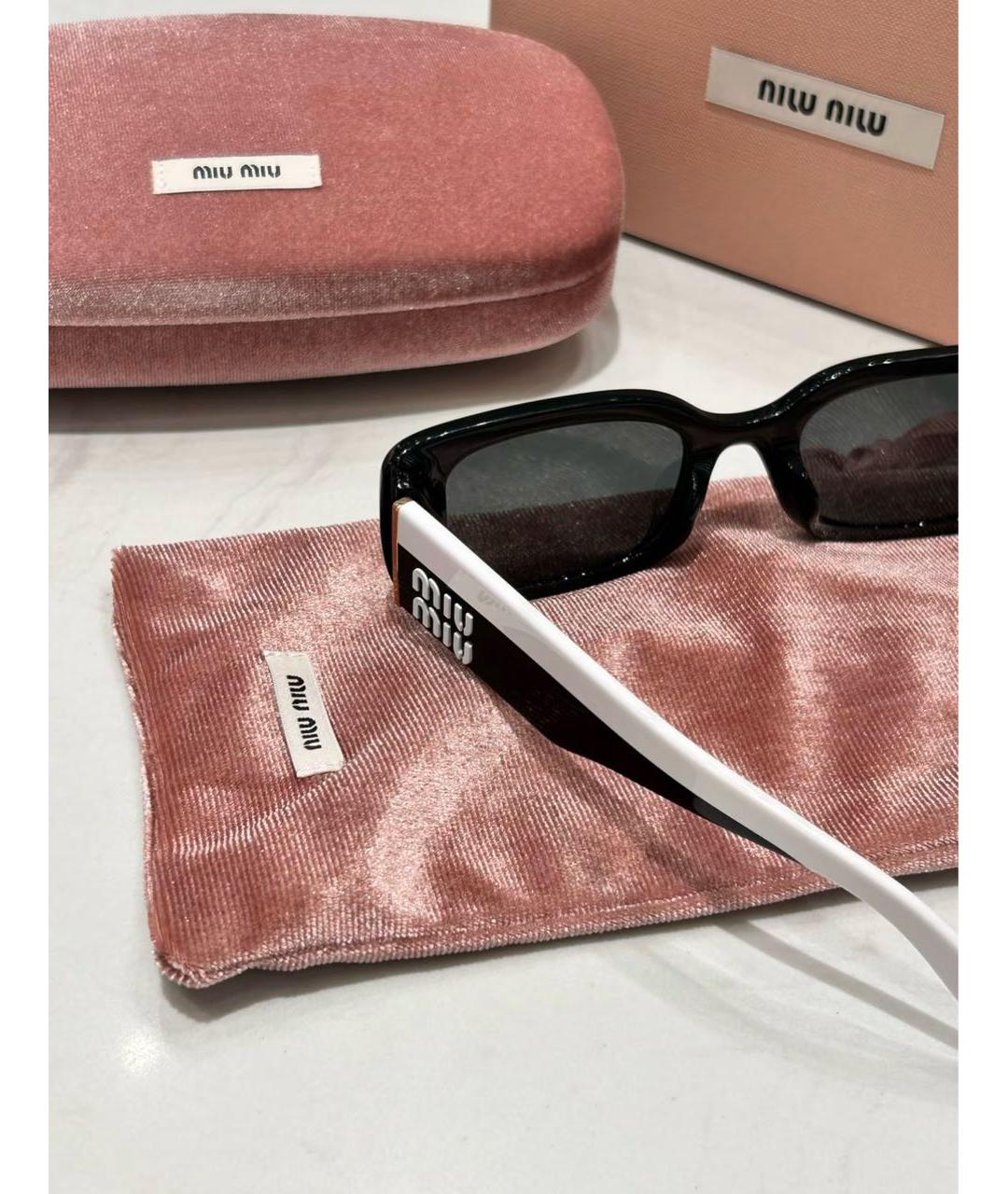 MIU MIU Мульти пластиковые солнцезащитные очки, фото 4