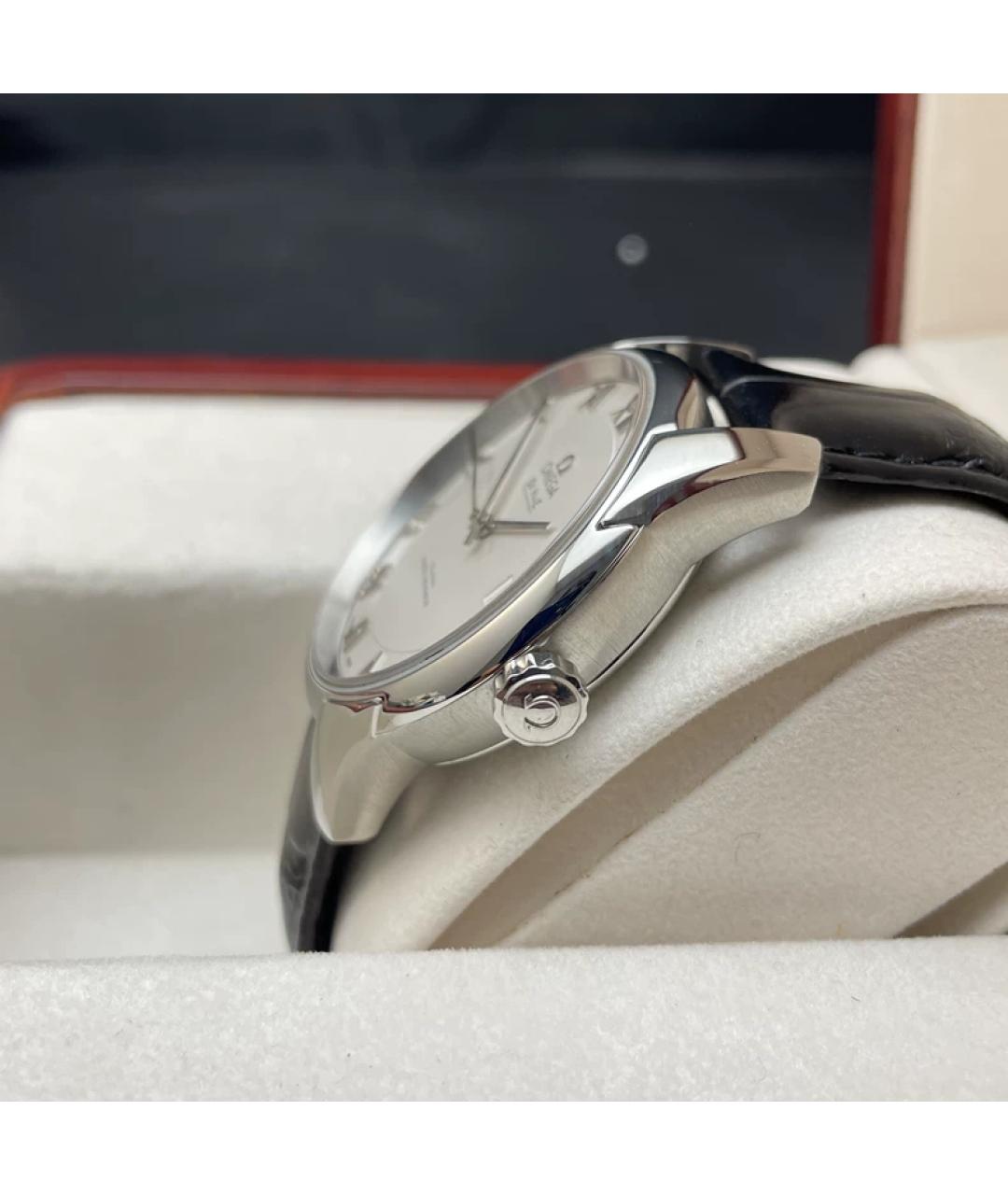 OMEGA Белые металлические часы, фото 5