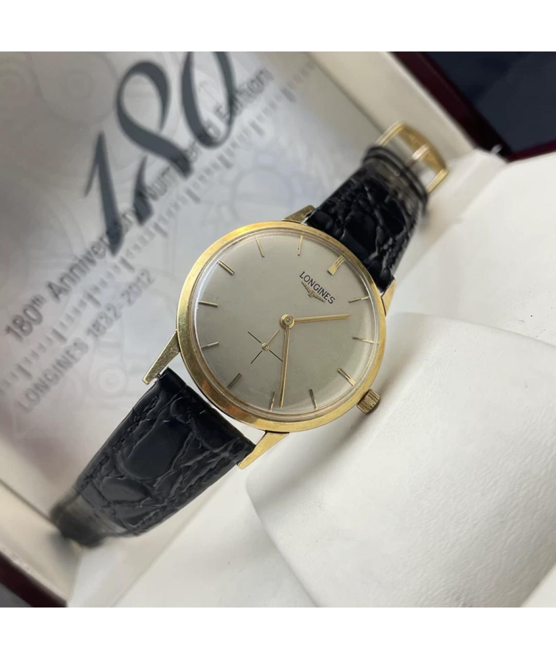 LONGINES Золотые часы из желтого золота, фото 7