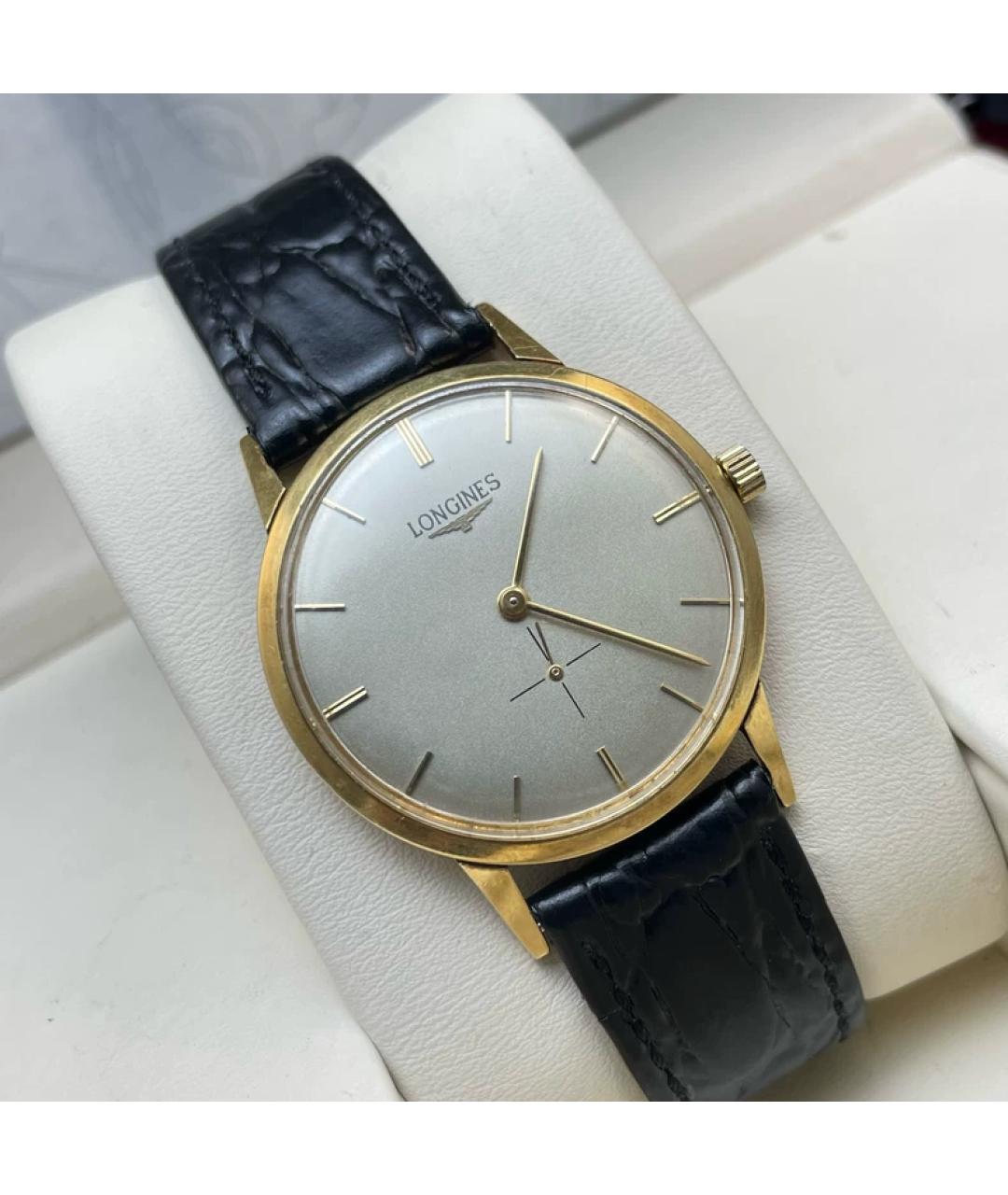 LONGINES Золотые часы из желтого золота, фото 3