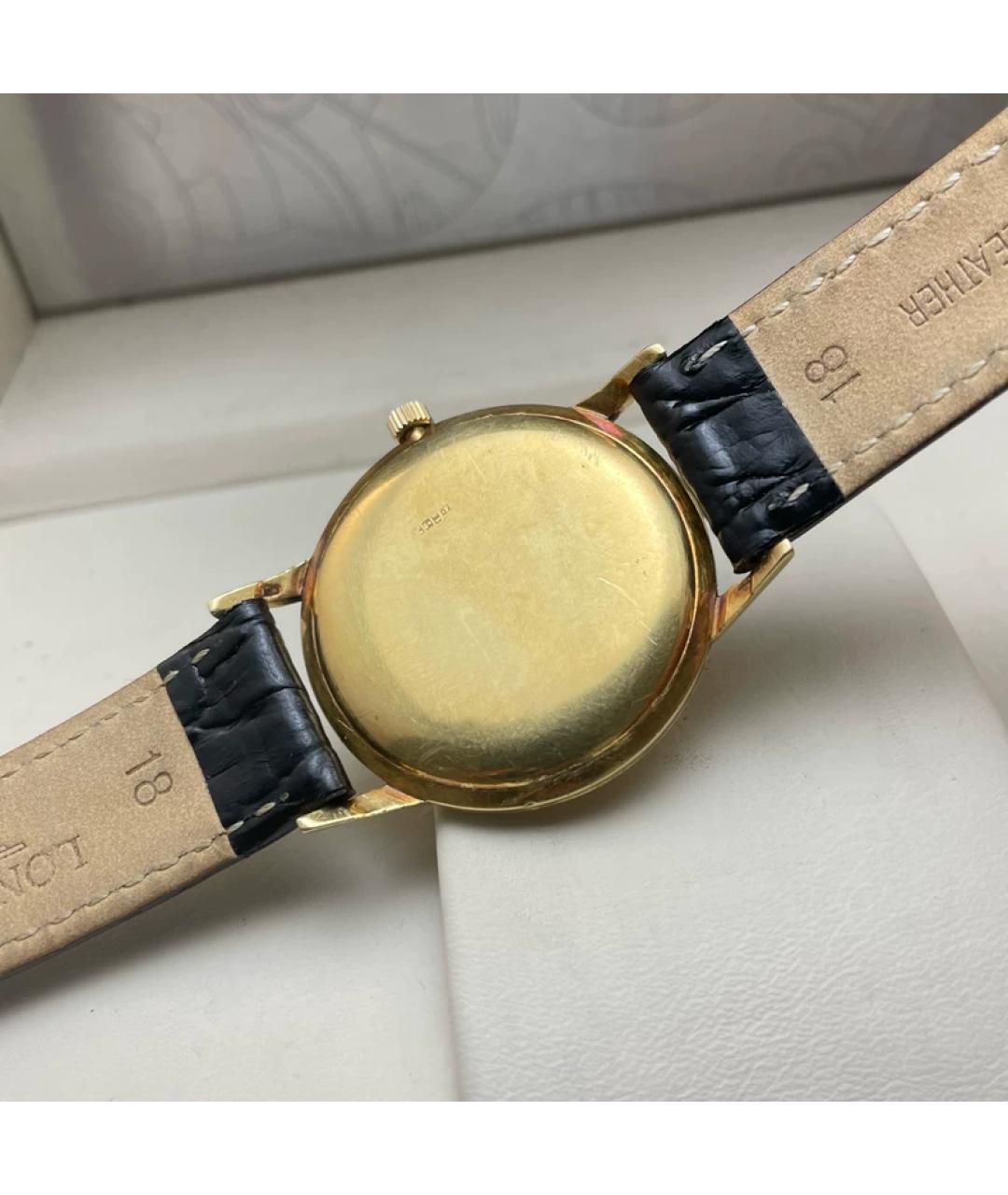LONGINES Золотые часы из желтого золота, фото 4
