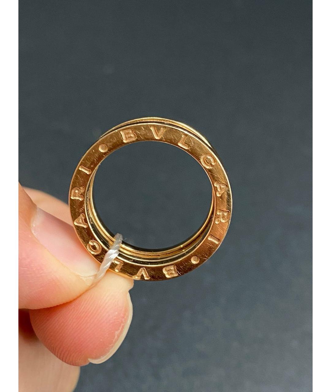 BVLGARI Золотое кольцо из розового золота, фото 8