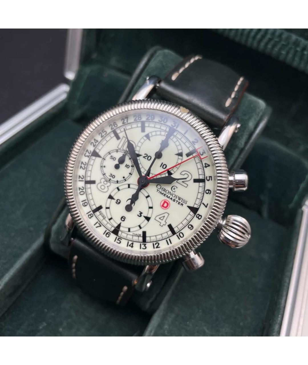 CHOPARD Черные металлические часы, фото 7