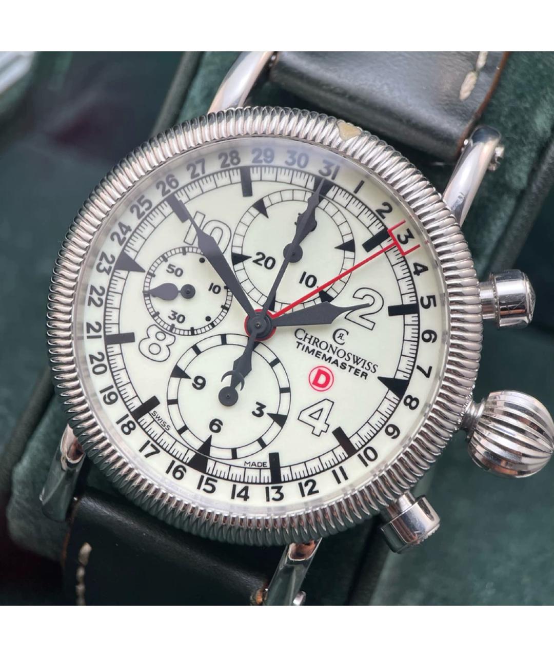 CHOPARD Черные металлические часы, фото 3