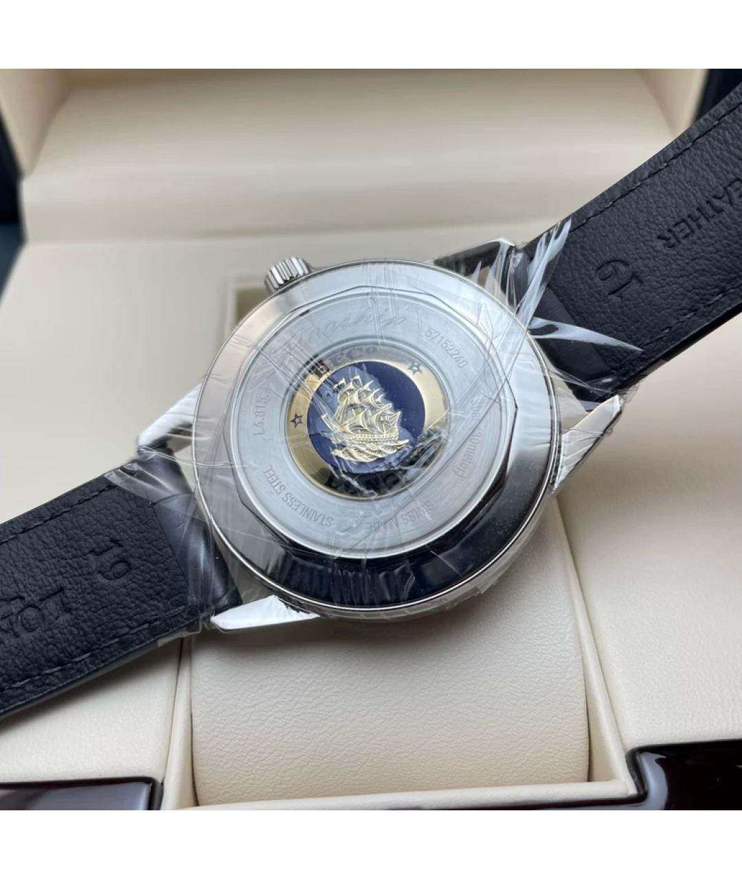 LONGINES Серебряные металлические часы, фото 3