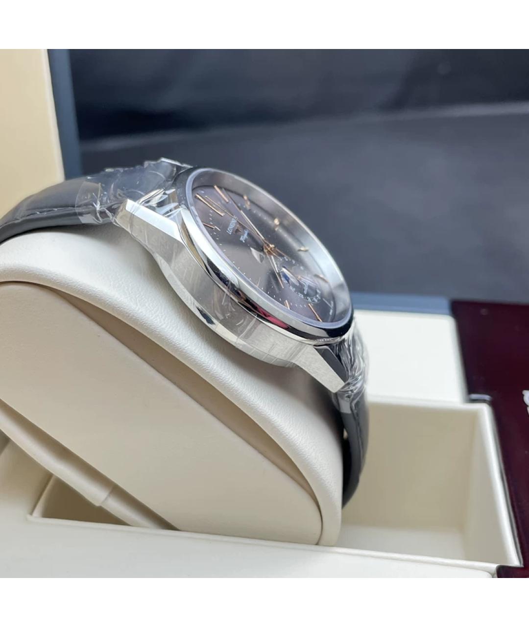 LONGINES Серебряные металлические часы, фото 5