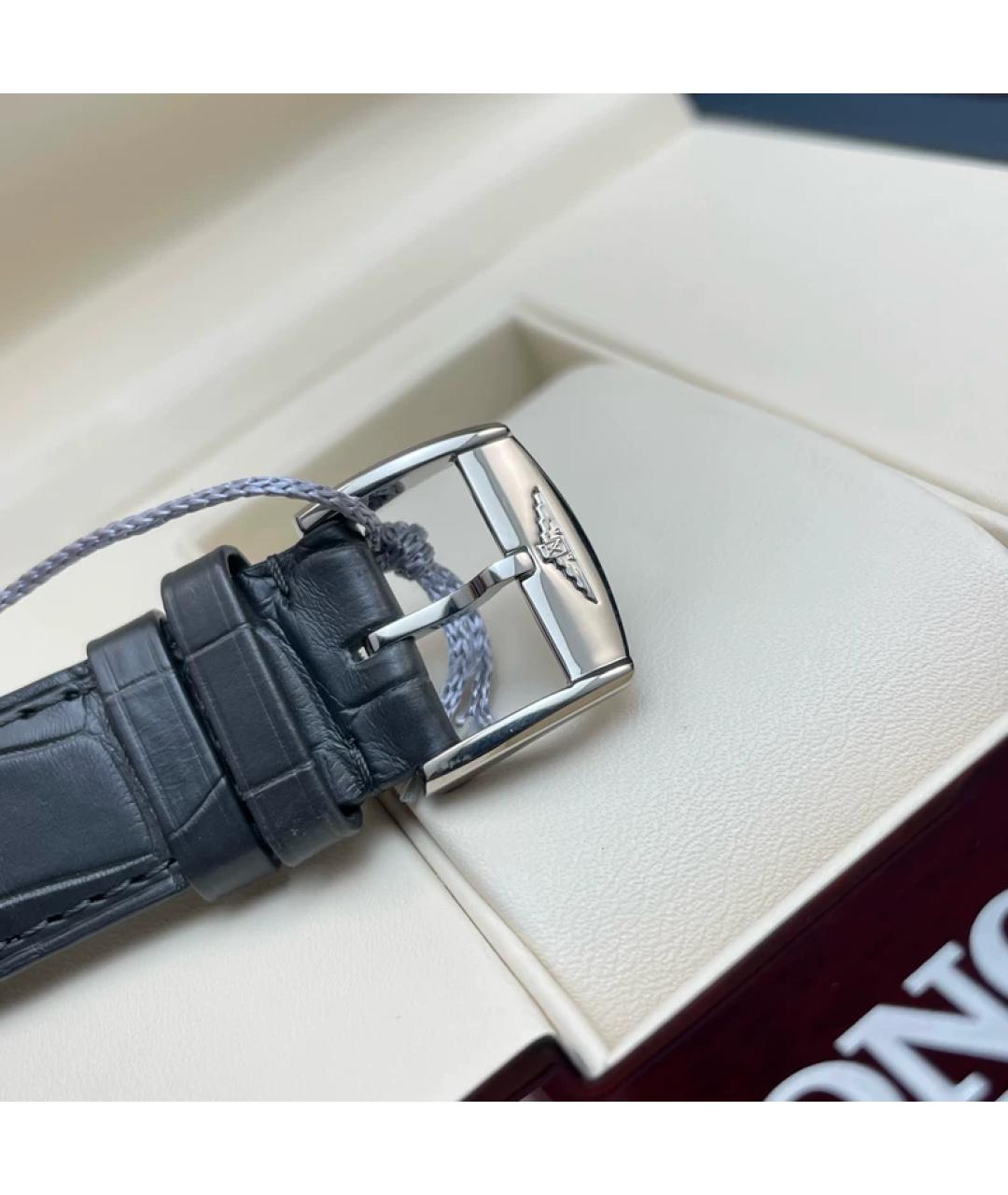 LONGINES Серебряные металлические часы, фото 6