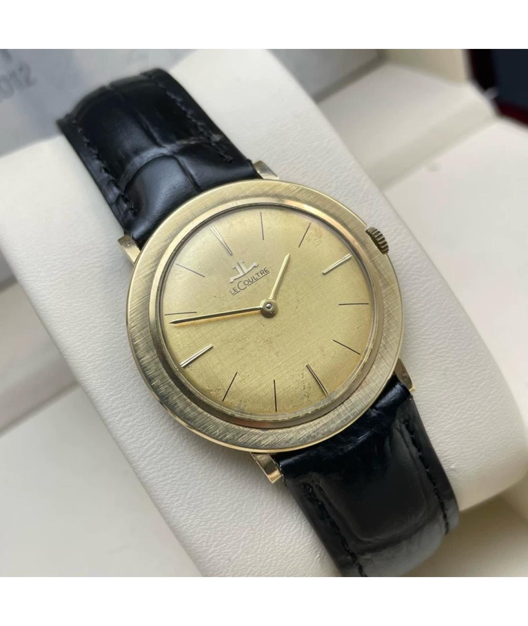 Jaeger LeCoultre Золотые часы из желтого золота, фото 3