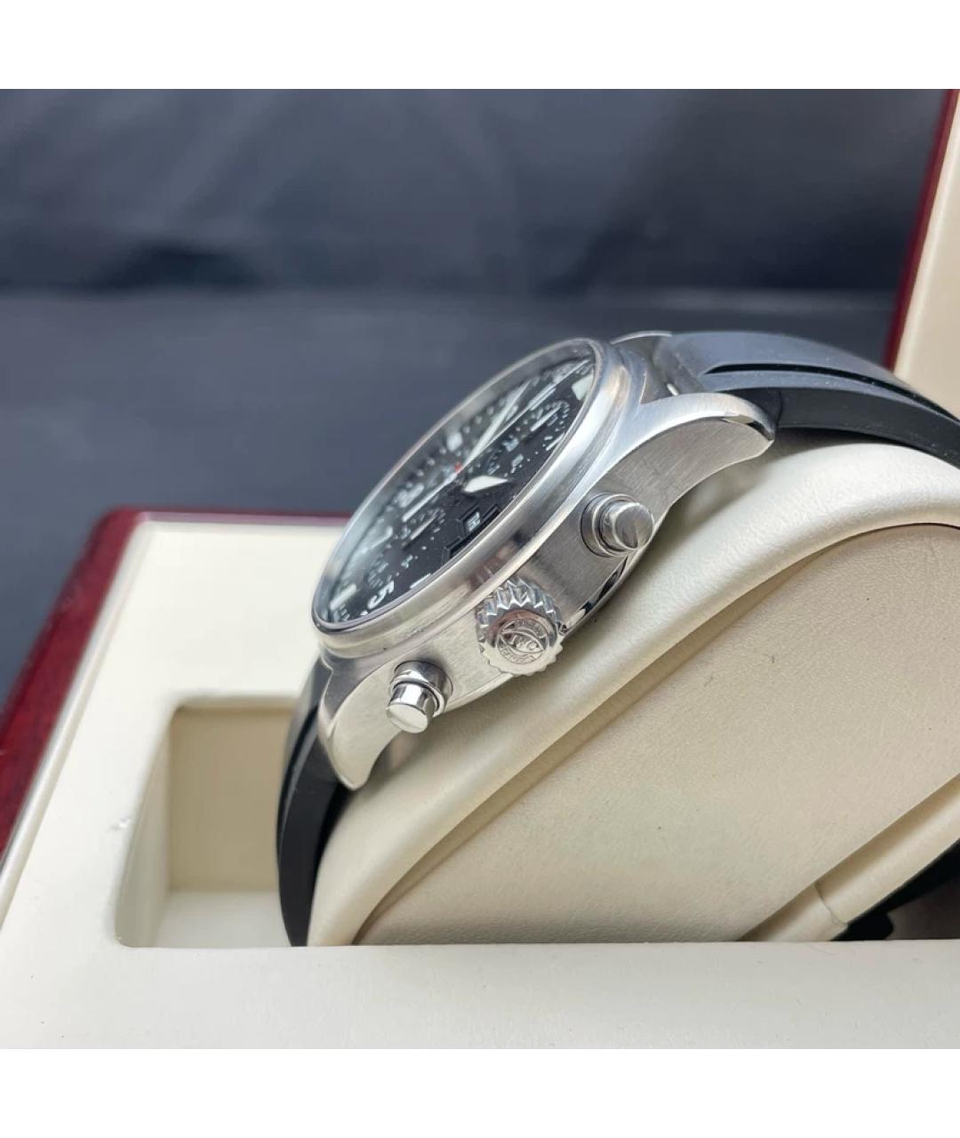 IWC Синие металлические часы, фото 5