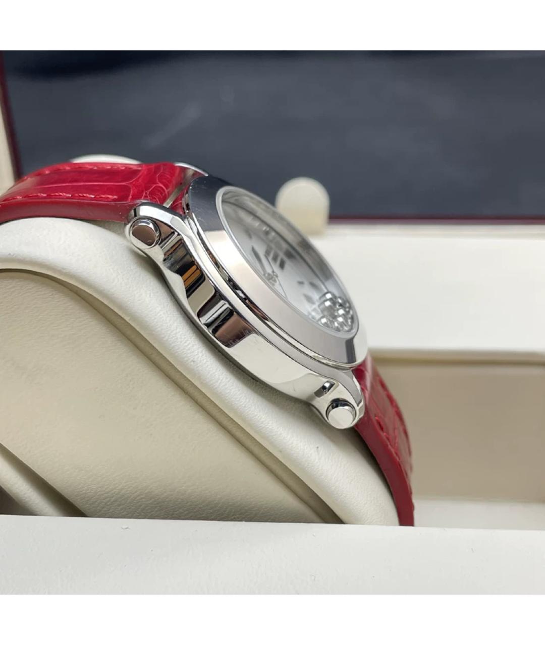 CHOPARD Белые металлические часы, фото 6