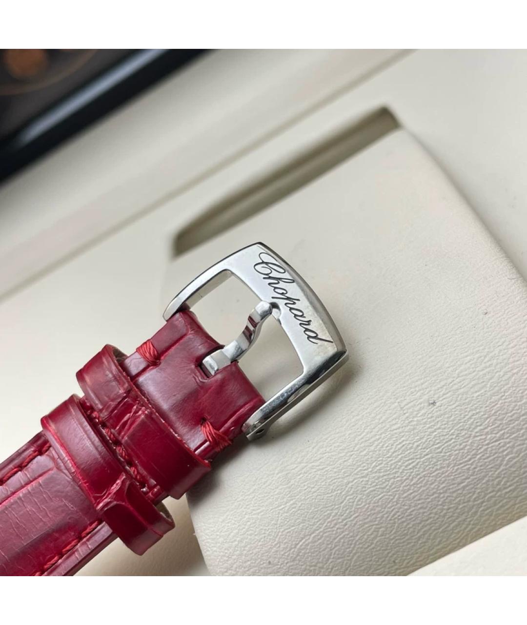 CHOPARD Белые металлические часы, фото 8
