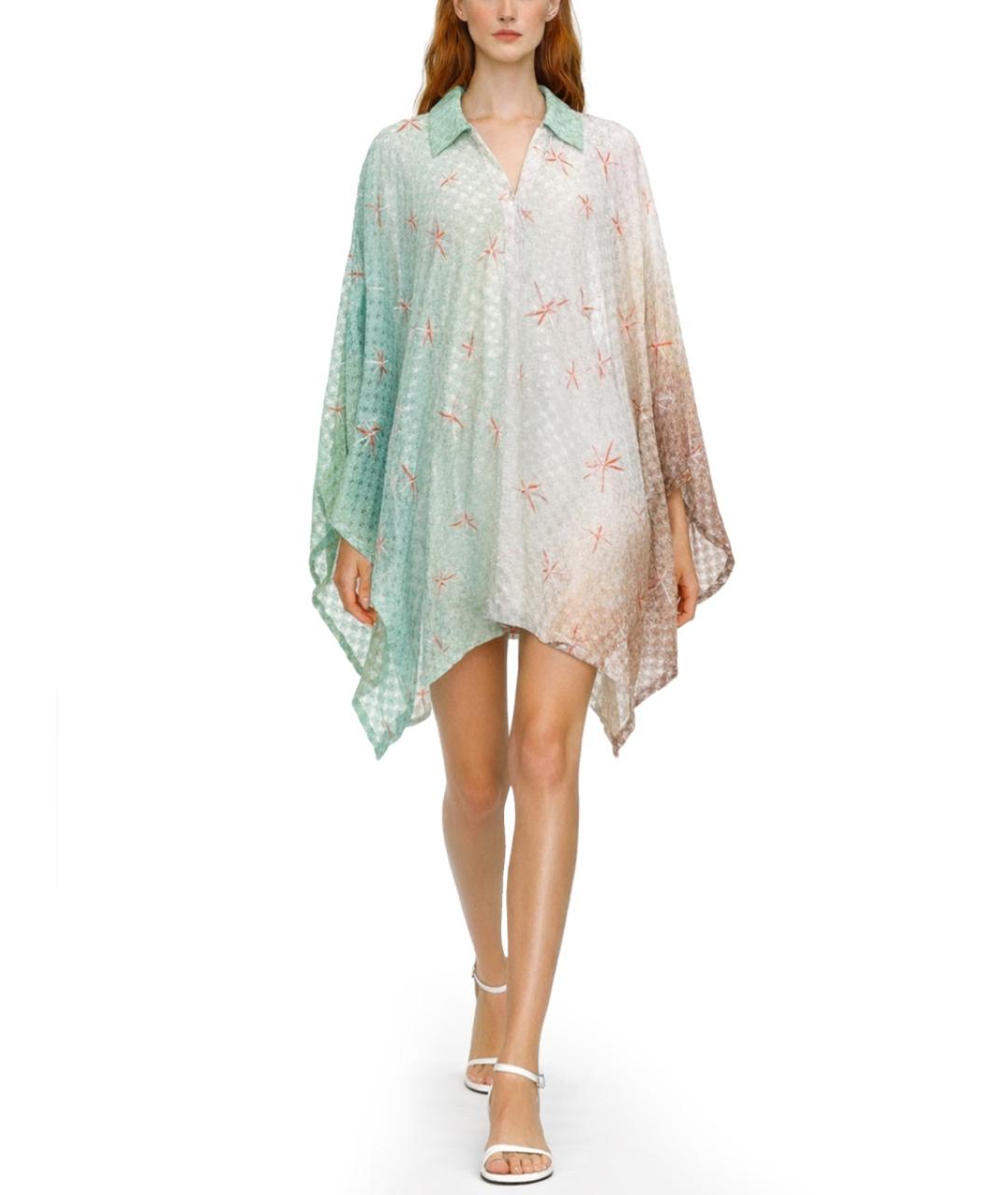 MISSONI Мульти вискозное повседневное платье, фото 2