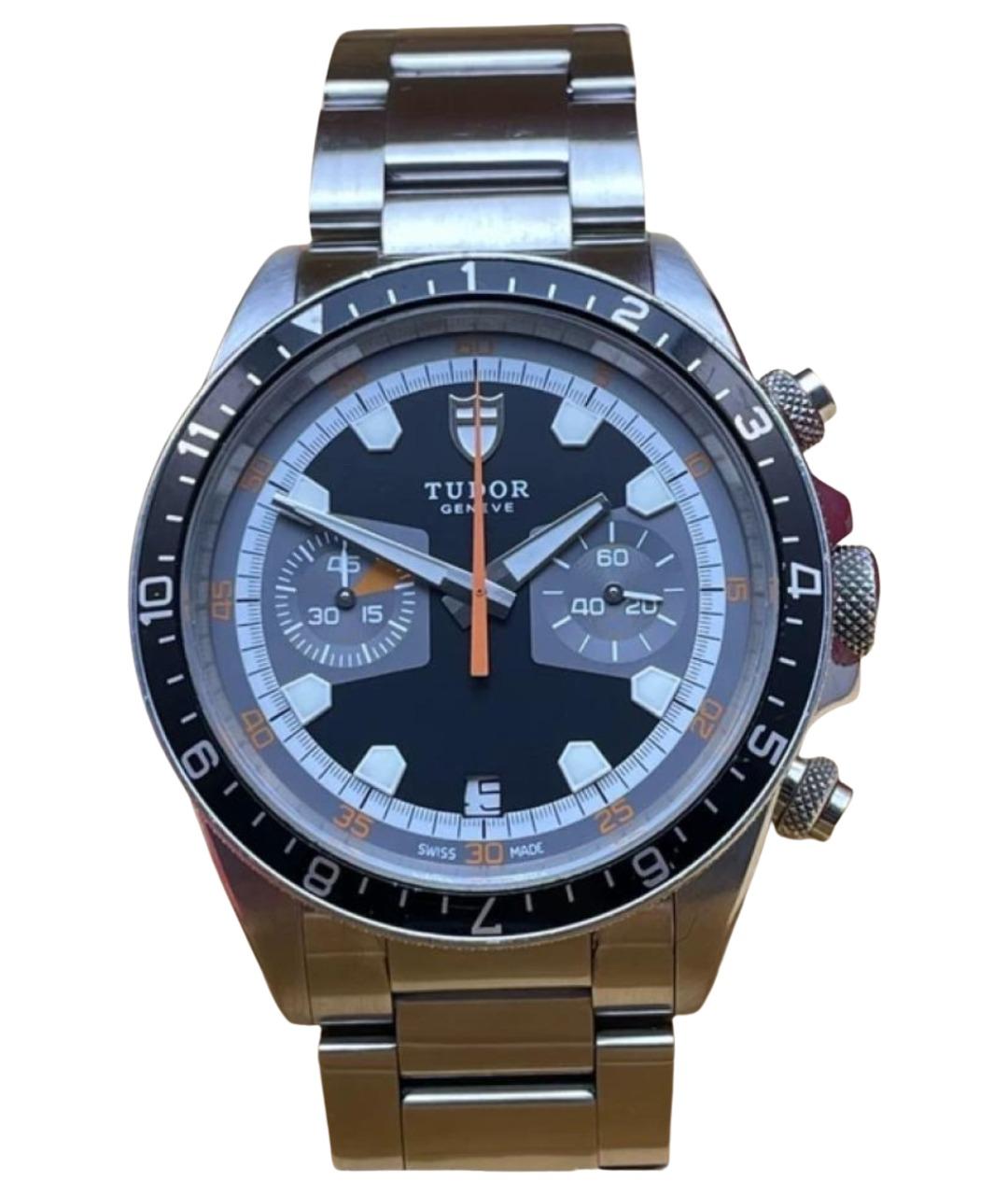 TUDOR Серебряные металлические часы, фото 1