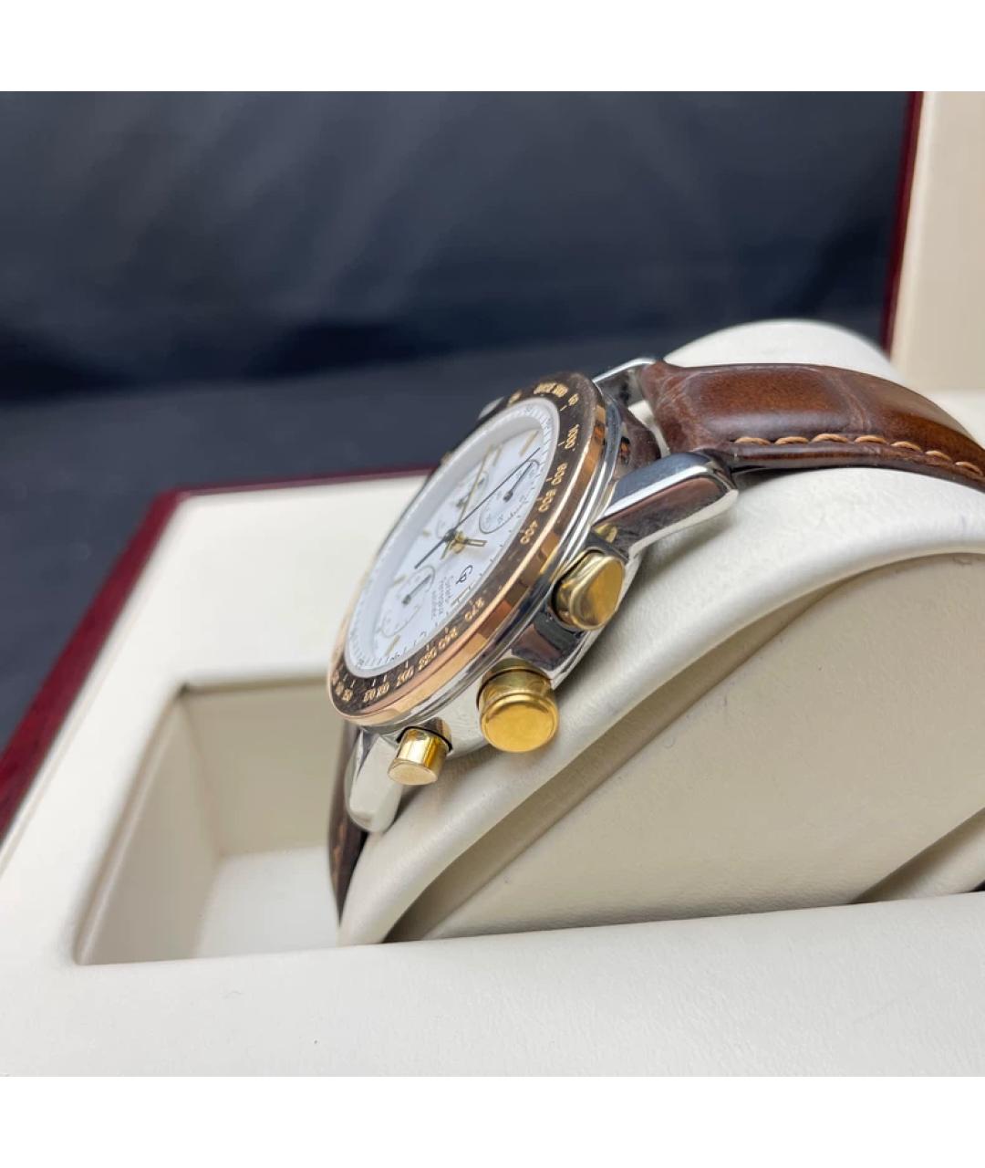 GIRARD PERREGAUX Белые часы из розового золота, фото 5