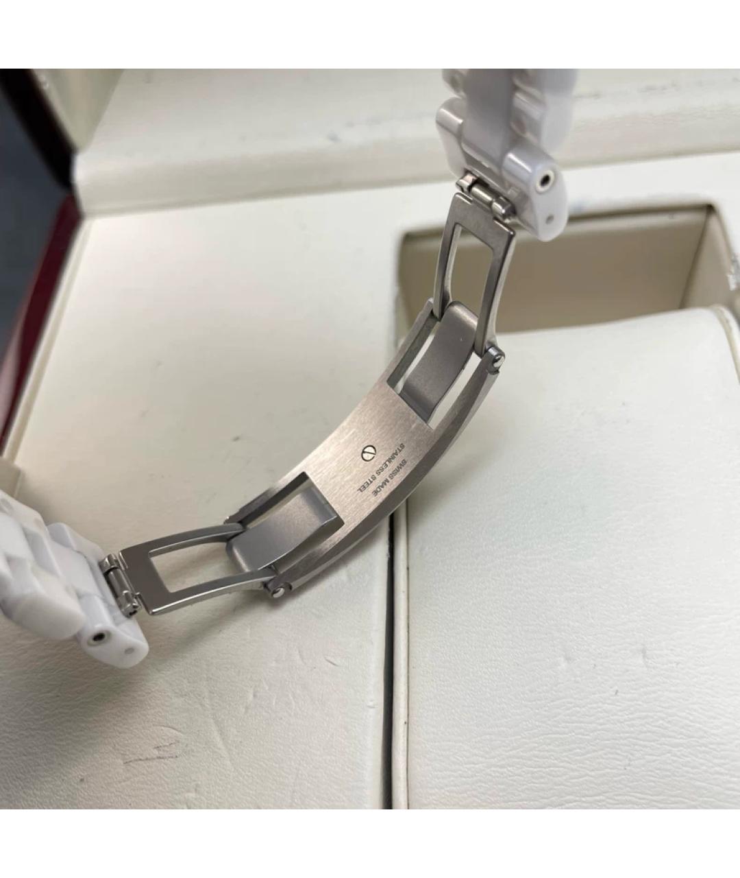 CHANEL Белые керамические часы, фото 7