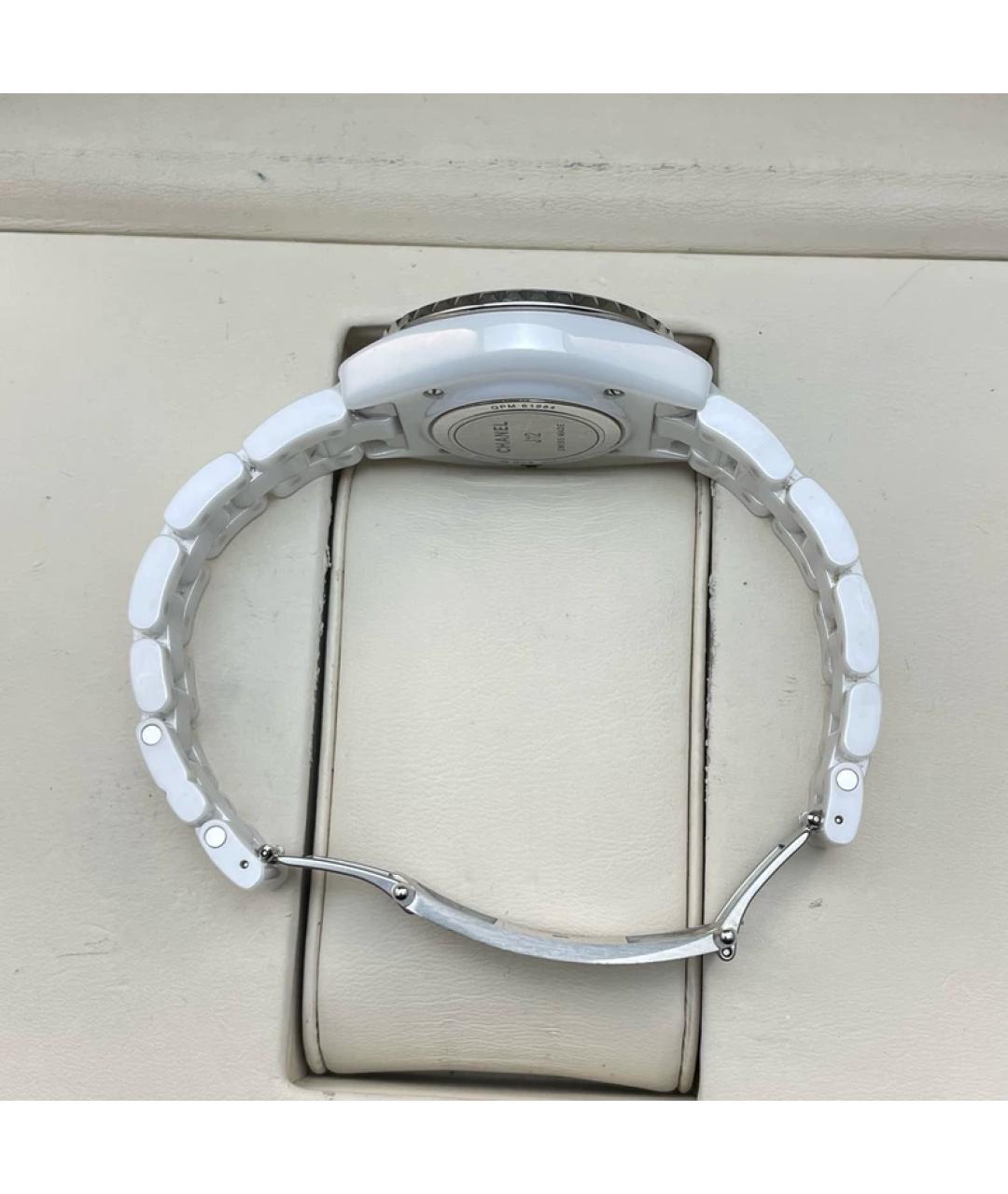 CHANEL Белые керамические часы, фото 6