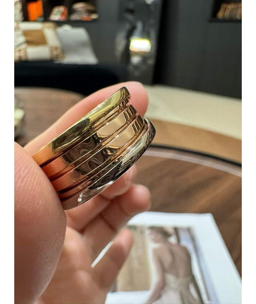 BVLGARI Золотое кольцо из желтого золота, фото 3