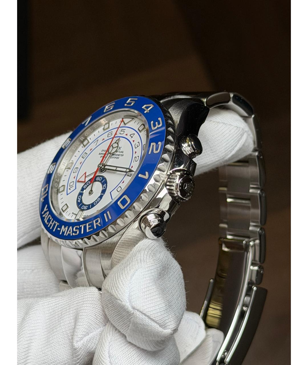 ROLEX Белые часы, фото 4