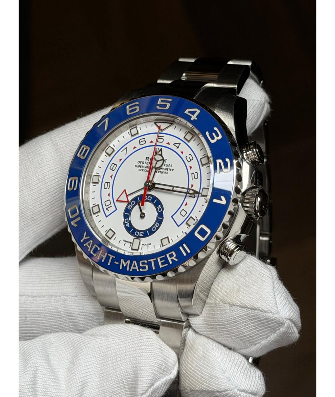 ROLEX Белые часы, фото 3