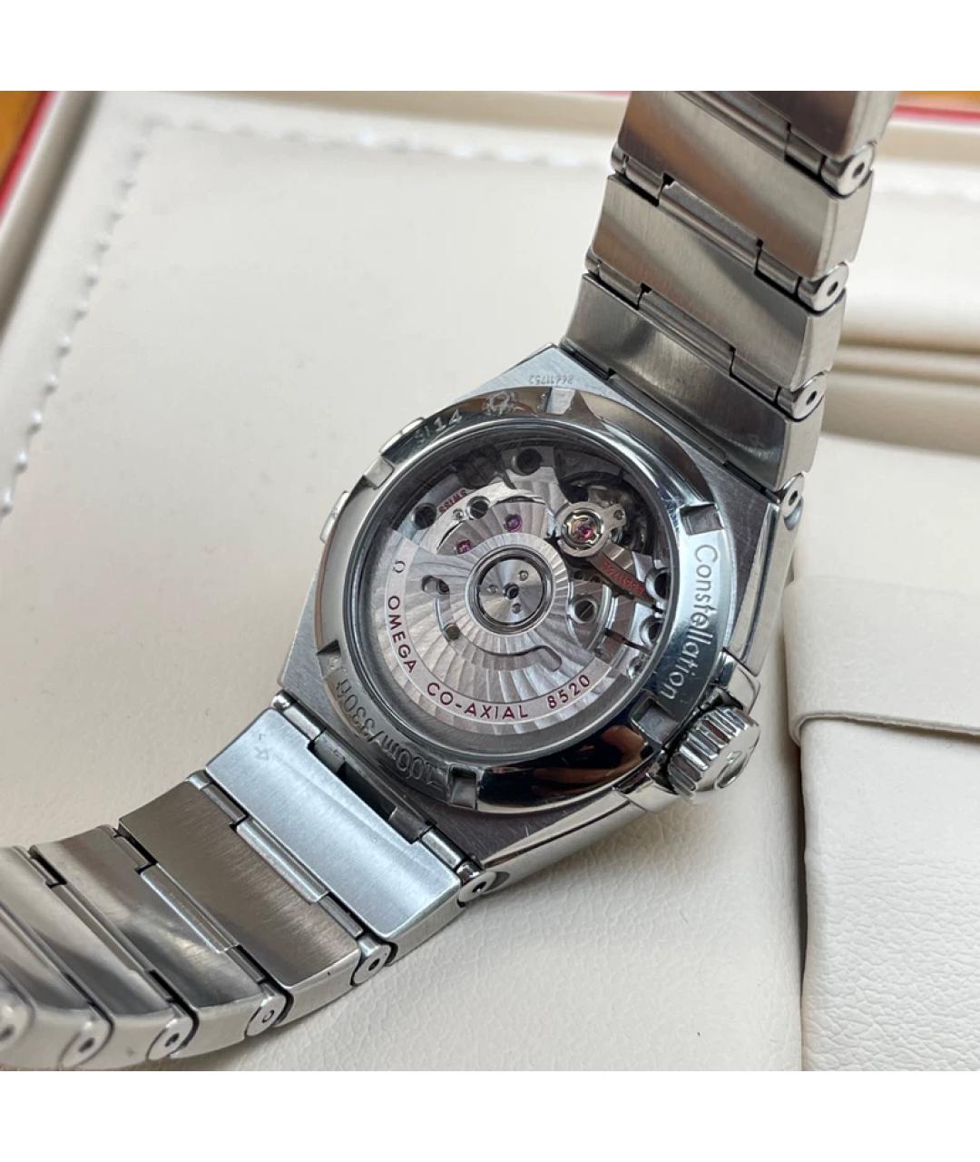 OMEGA Синие металлические часы, фото 4