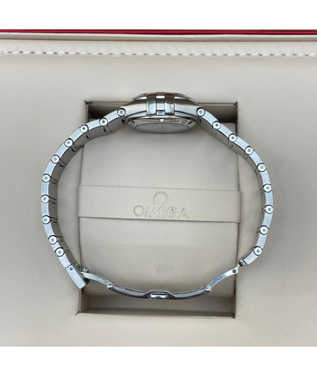 OMEGA Синие металлические часы, фото 8