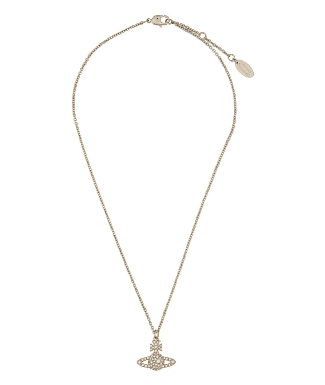 VIVIENNE WESTWOOD Золотая латунная цепочка, фото 1