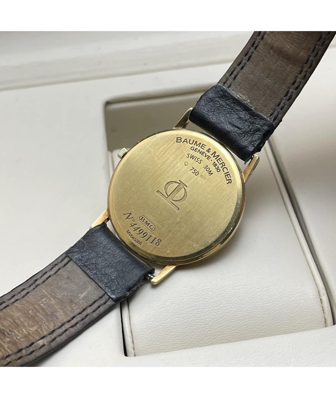 BAUME&MERCIER Золотые часы из желтого золота, фото 4