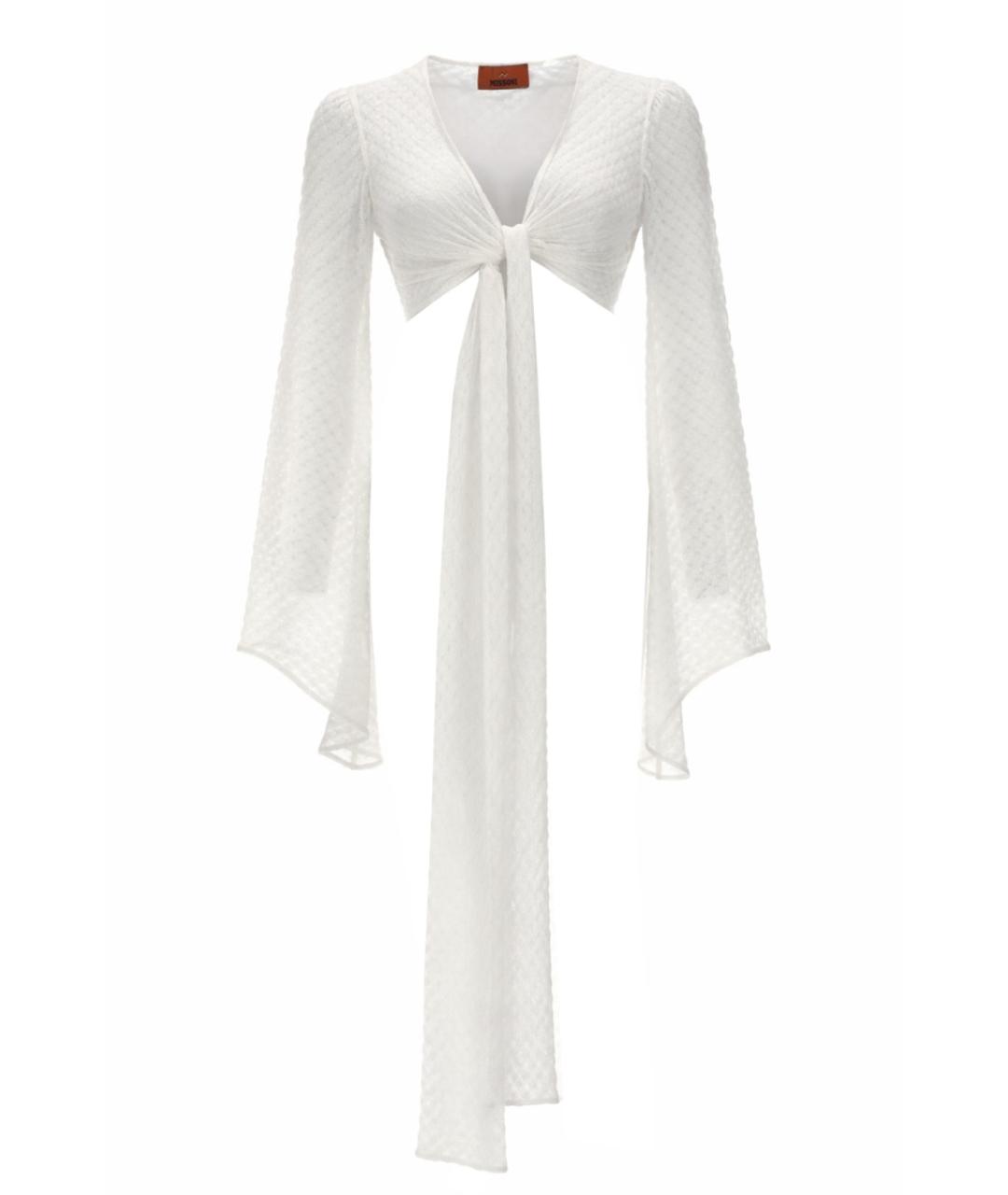 MISSONI Белая вискозная блузы, фото 1